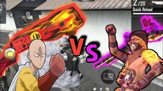 REVIEW SG M1887 ONE PUNCH MAN VS SG M1887 RAPPER UNDERWOLRD (Ungu).