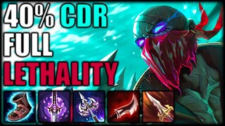 Full Lethality 40% CDR Pyke Build