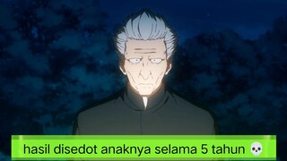 #KompetisiKreasiUnggahan3 , bapaknya keliatan kayak kakek2 ternyata hasil disedot anaknya 💀