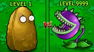 Mở Khóa Óc Chó Khổng Lồ Giáp SIêu Cứng Và Hoa Ăn Thịt Plants vs Zombies - Hoa Quả Nội Giận Top Game