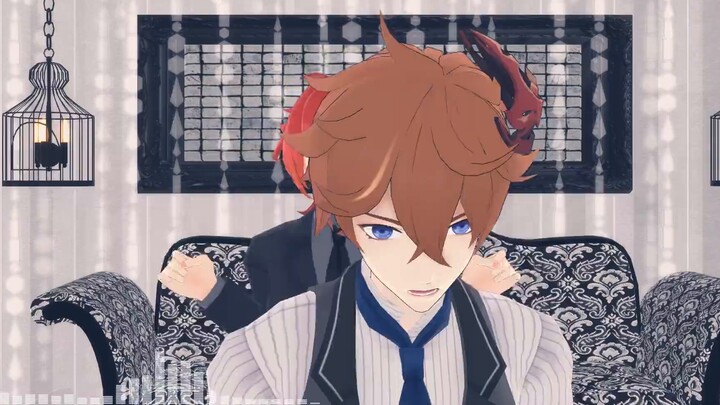 [MMD Genshin Impact] Three pillars of Teyvat dance area "WAVE"