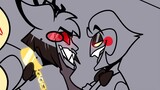 Lucifer OWNS alastor??! - Hazbin Hotel comic dub