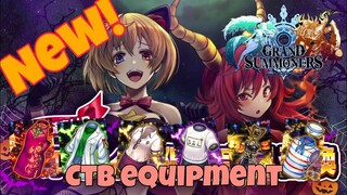 New CTB Holloween Equipment | Grand Summoners