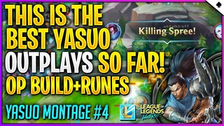 WILD RIFT YASUO MONTAGE - LOL MOBILE BEST MOMENTS & OUTPLAYS | MONTAGE #4 | P0K3R✓