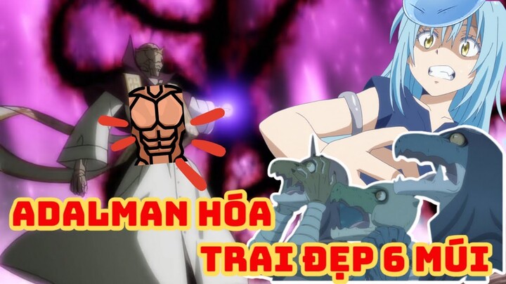 Adalman hóa trai đẹp 6 múi, quyết chiến Chiến thần thượng cổ Fenn - Tóm tắt Tensei Slime #32