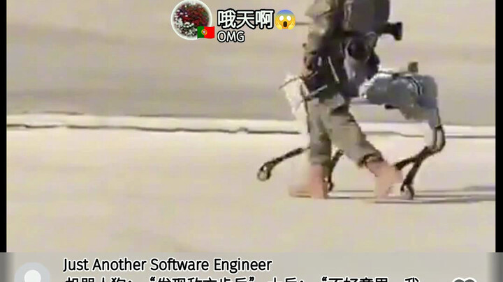 Orang asing melihat anjing robot Tiongkok, gudang pemikiran orang Eropa-Amerika sendiri, para cendek