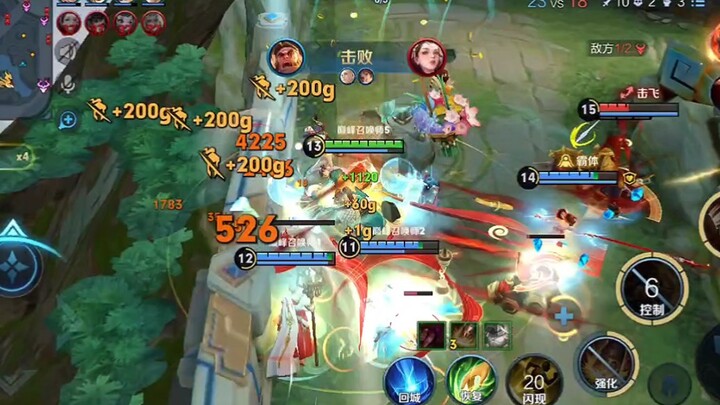 จบศึกทีมไฟต์ด้วยการฆ่า 5 คนในวินาทีเดียว ยิ่งฝ่ายตรงข้ามรวมพลังกันมากเท่าไหร่ ฉันยิ่งแกร่งขึ้นเท่านั