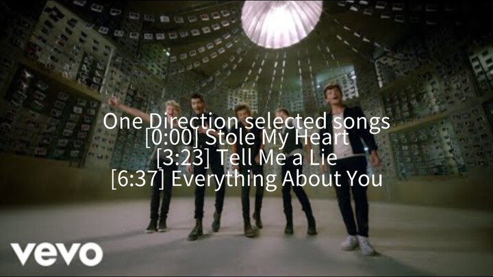 One Direction - Stole My Heart/Tell Me a Lie/Everything about You (Lyrics)