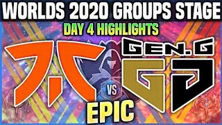 FNC vs GEN Highlight Chung Kết Thế Giới 2020 Vòng Bảng Ngày 4 | Fnatic vs Gen.G