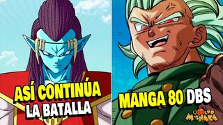 CAPÍTULO 80 DRAGON BALL SUPER MANGA | CONTINÚA LA BATALLA GAS VS GRANOLA
