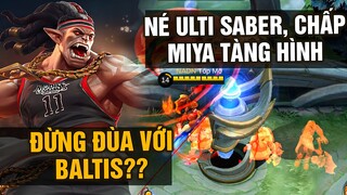 MLBB | ĐỪNG ĐÙA VỚI "BALTIS": NÉ ULTI SABER? CHẤP CẢ MIYA TÀNG HÌNH? (Hyper Blend Mode) | Tốp Mỡ