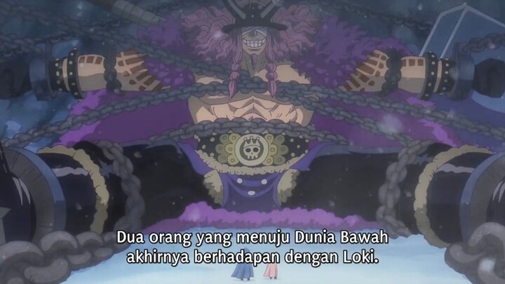 One piece episode 1166 Sub Indonesia - Loki Vs Holy knight