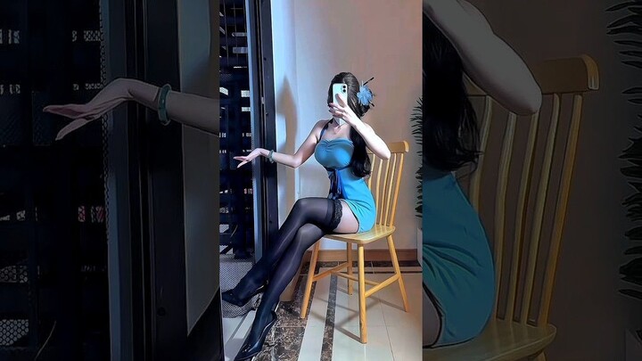 How Does This Look Feel ✨ #cosplay #dresstransformation