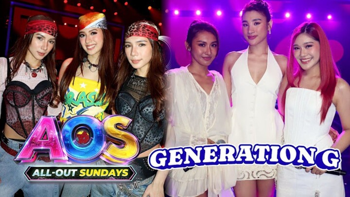 Ysabel, Kakai & Kitty, Naya, Arabelle, & Thea, the powerhouse girls of All-Out Sundays