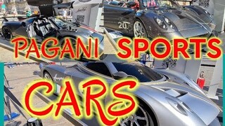 THE PAGANI SPORTS CAR/SUPER CAR MILANO MONZA MOTOR SHOW