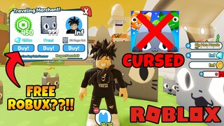 PET SIMULATOR X INI BISA DAPAT ROBUX??!! - PET SIMULATOR X CURSED - roblox gameplay indonesia