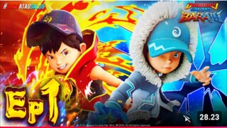 EP01 - BoBoiBoy Galaxy Baraju | Sehangat Bara, Sedingin Salju