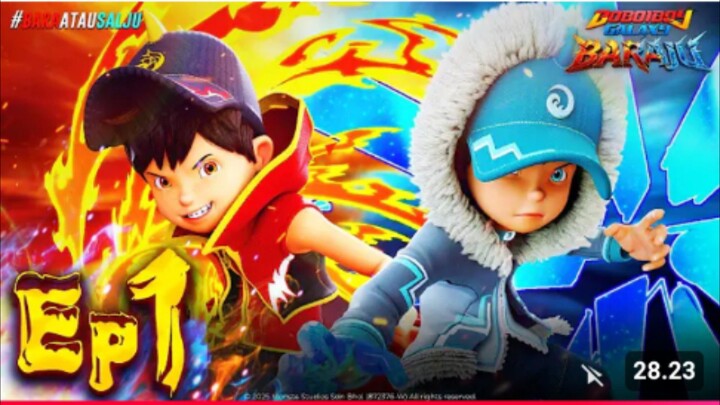 EP01 - BoBoiBoy Galaxy Baraju | Sehangat Bara, Sedingin Salju