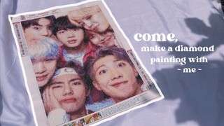 BTS Diamond Painting 💎 | 14 Hours and 30 Minutes of Work