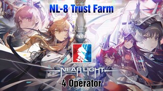 [Arknights] NL-8 Trust Farm 4 Ops Easy Guide - Nearl Light Rerun