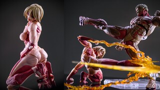 Finally, new rules? Kaiyodo's surprising Yamaguchi-style Attack on Titan: Ani's female giant poses a