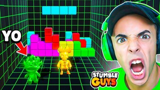 JUGANDO el NUEVO MAPA de TETRIS en STUMBLE GUYS! 😨
