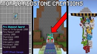 Minecraft: Top 10 Redstone Creations