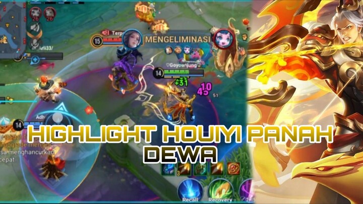 HIGHLIGHT HOUIYI PANAH DEWA