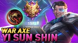 This build was overpowered for Yi Sun shin in Mythical Glory rank | Mobile Legends