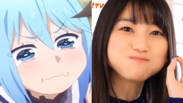 💗💗Aqua memang pantas menjadi karakter asli Amamiya Amamiya💗💗(*´◐∀◐`*)