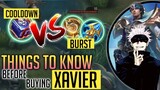 Xavier Gameplay Tips And ANALYSIS- Combo Tutorial & Best Build For New Hero Xavier On Mobile Legends