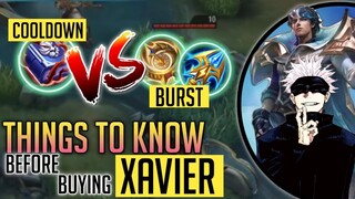 Xavier Gameplay Tips And ANALYSIS- Combo Tutorial & Best Build For New Hero Xavier On Mobile Legends