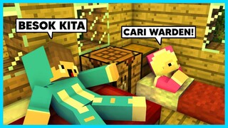 MIPAN & ZUZUZU Pergi Mencari Warden Yang Sangat Kuat Dan MATI BERKALI KALI! - Minecraft Survival