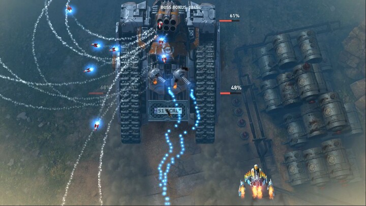 SKY FORCE RELOADED stage3 Gameplay