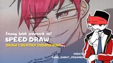 [ Speed Draw ] negara kita kalo jadi anime gimana ya!? 🧐