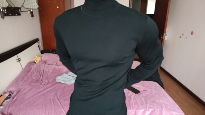 The long-awaited black turtleneck