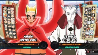 NARUTO BARYON MODE VS ISSHIKI OTSUTSUKI | Naruto Storm 4 MOD