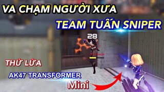 CF Mobile | Va Chạm Team Tuấn Sniper Ngay Map Từng Mua Hành Cực Mạnh 0-5 | AK47 Transformer Mini