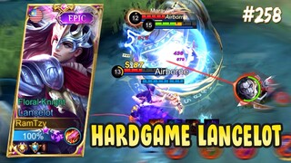 HARDGAME LANCELOT VS FULL STUN | LANCELOT GAMEPLAY #258 | MOBILE LEGENDS BANG BANG