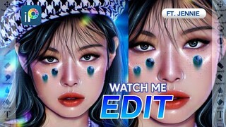 Watch Me Edit | ibisPaintX Speed Edit (Ft. Jennie)