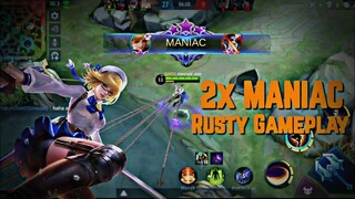 2x Maniac with Fanny | RUSTY RANKED Gameplay