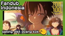 Shizuka san Kawaii😳 || Zom100 fandub Indonesia • Bahasa Keseharian