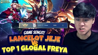LANCELOT JEJE KETEMU TOP 1 GLOBAL FREYA SEKUAT APA DIA? GAME SENGIT ! - Mobile Legends