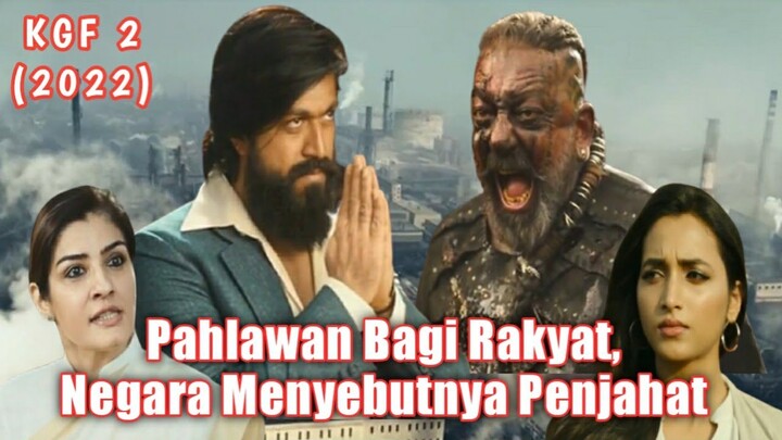 Prahara Berdarah Kota Emas || Alur Cerita Film India Terbaru KGF 2