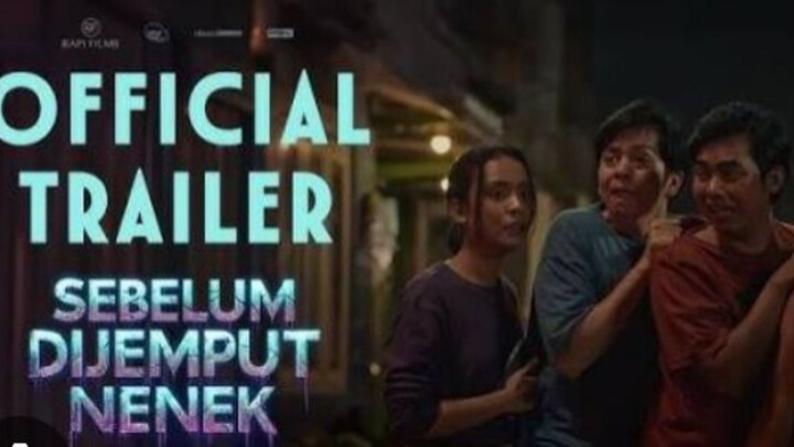 Sebelum di jemput nenek