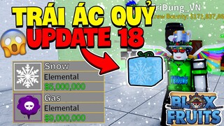 Roblox - Trái Ác Quỷ MỚI Trong UPDATE 18 CHRISTMAS Blox Fruit | Blox Fruits