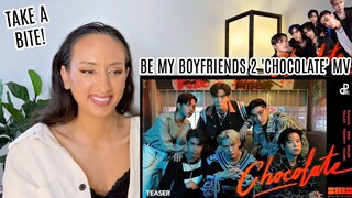 BE MY BOYFRIENDS 2 - CHOCOLATE [Official MV] REACTION | ZEE BOUN MARK TOMMY TALAY KACHA