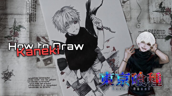 Anak kecil yang gatau apa apa hehe 😅How to Draw kaneki Tokyo ghoul