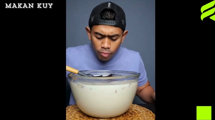 Mukbang es ngopi jelly sebaskom