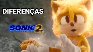 (ALERTA DE SPOILERS!!!!)MUDANÇAS NAS CENAS DE SONIC 2 O FILME!(Cam Vs Hd)